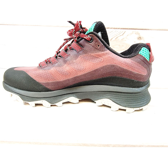 Merrell Moab Speed Low Hiker Shoes Women's 6.5 Burlwood J066858 - Picture 11 of 16